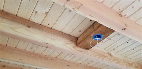 hiding electrical beams in cabin